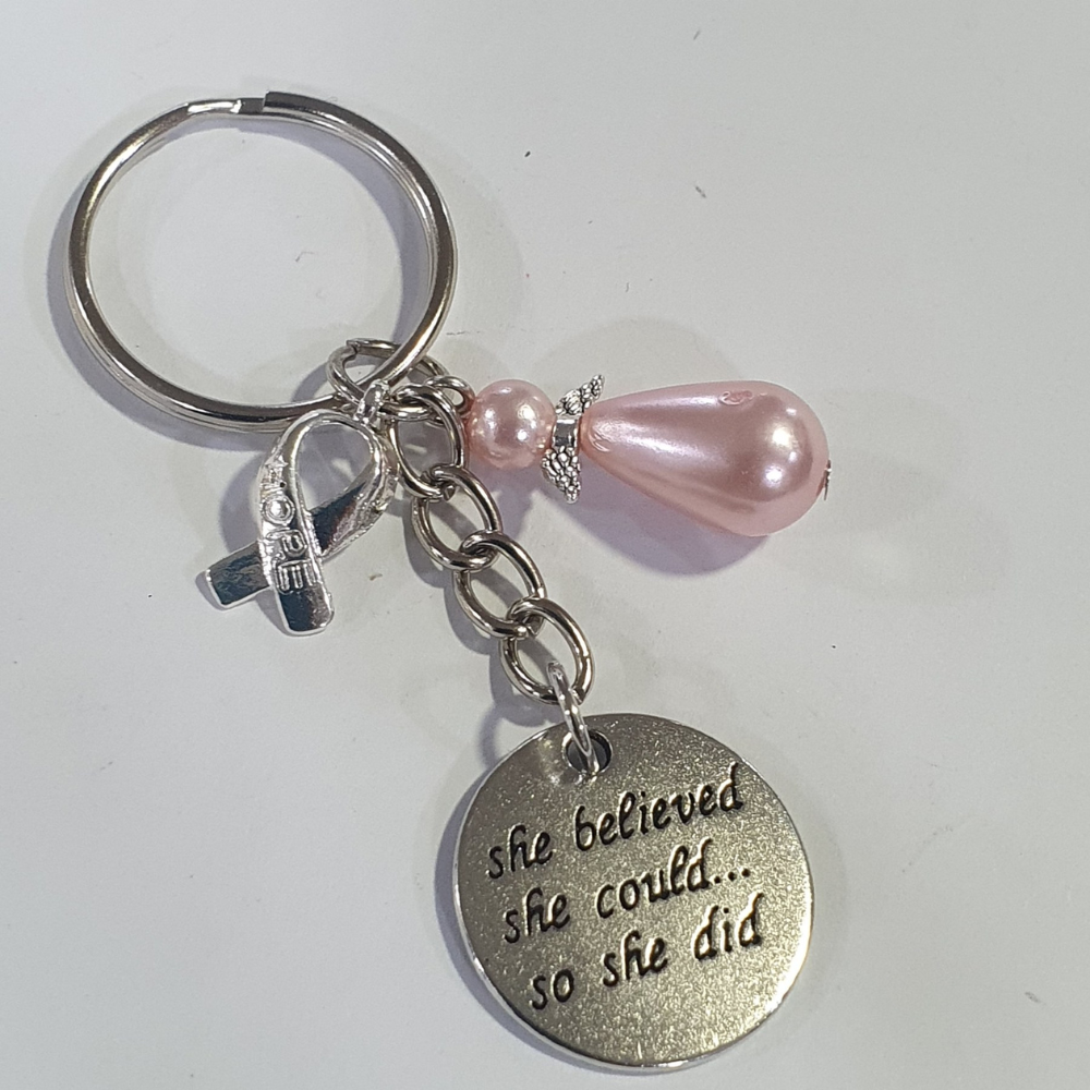 Keyring "She Believed"