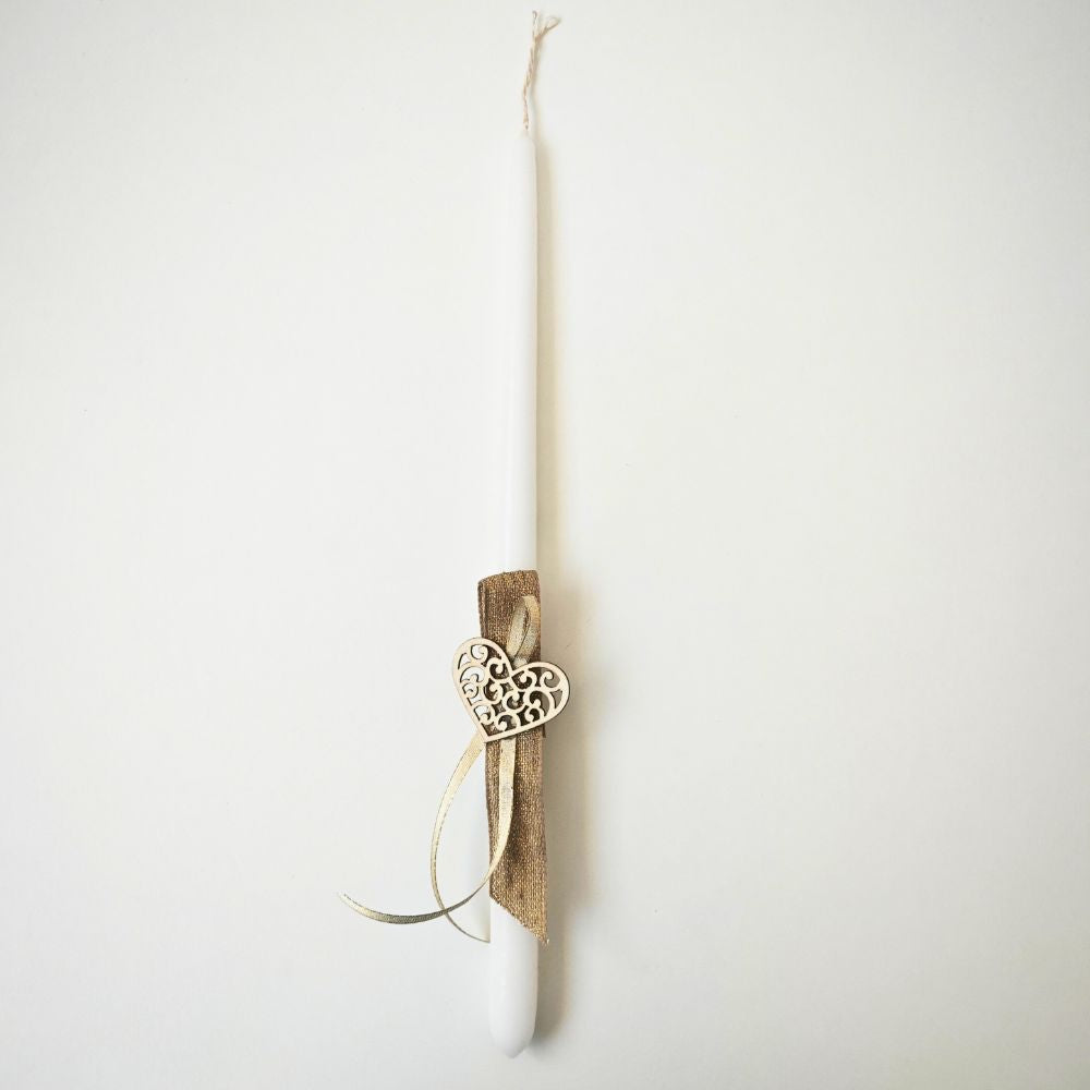 Easter Candle "Heart"