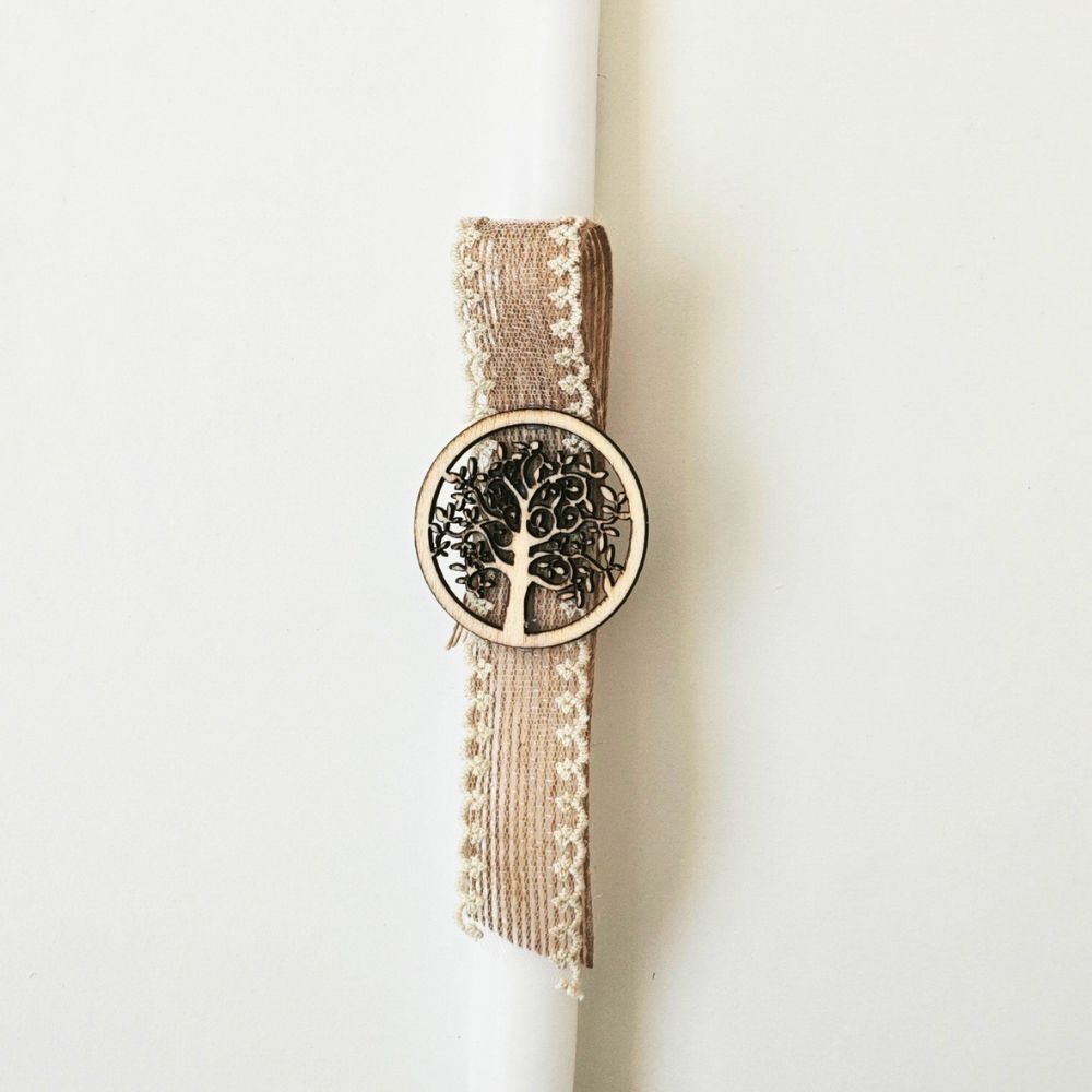 Easter Candle "Tree of Life"