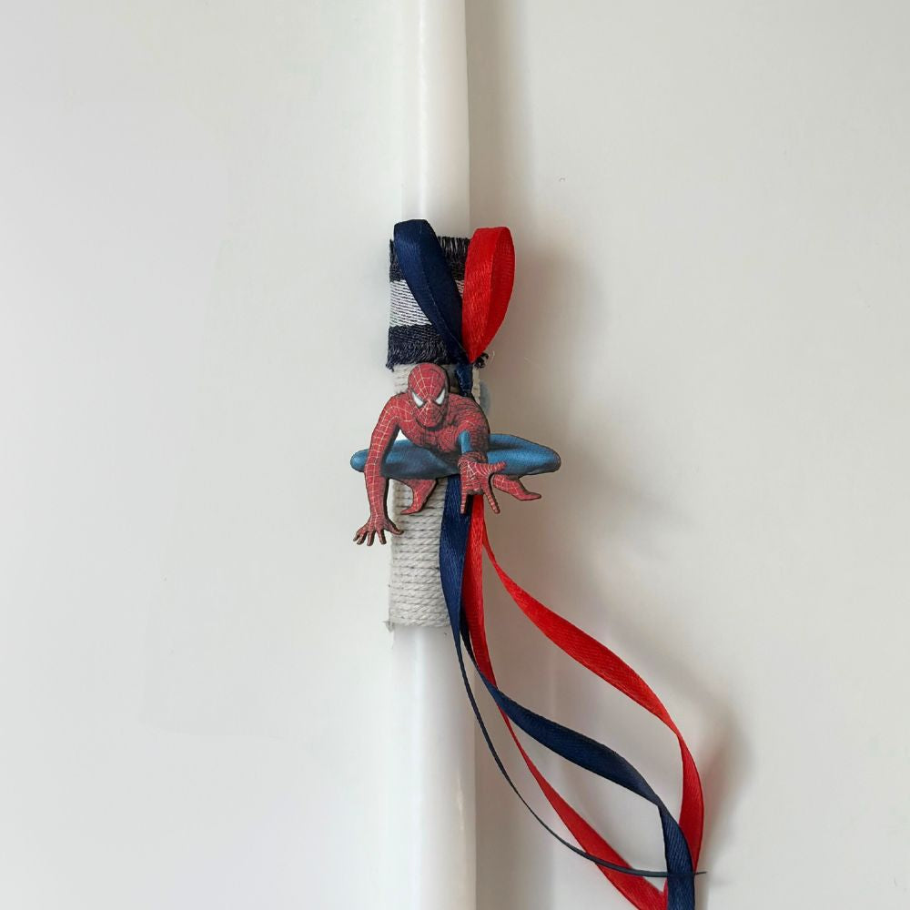 Easter Candle "Spiderman"