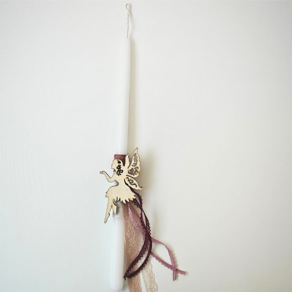 Easter Candle "Fairy"
