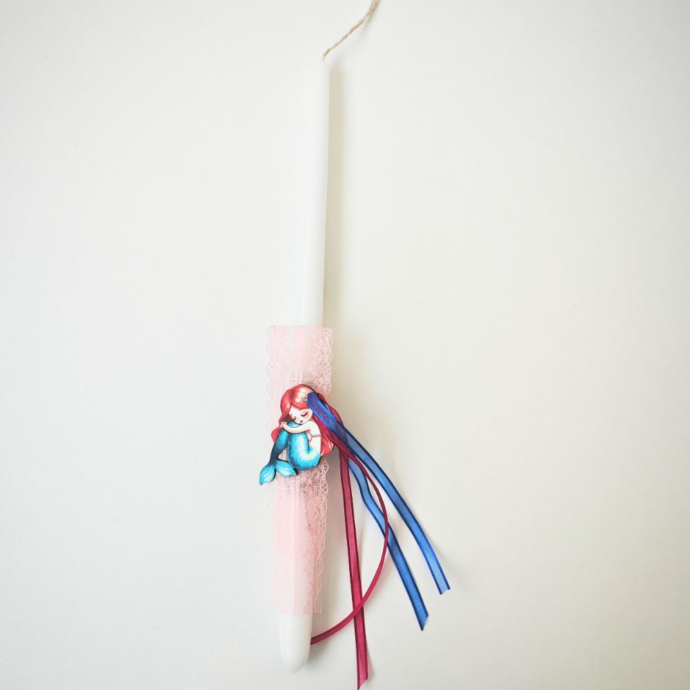 Easter Candle "Mermaid"