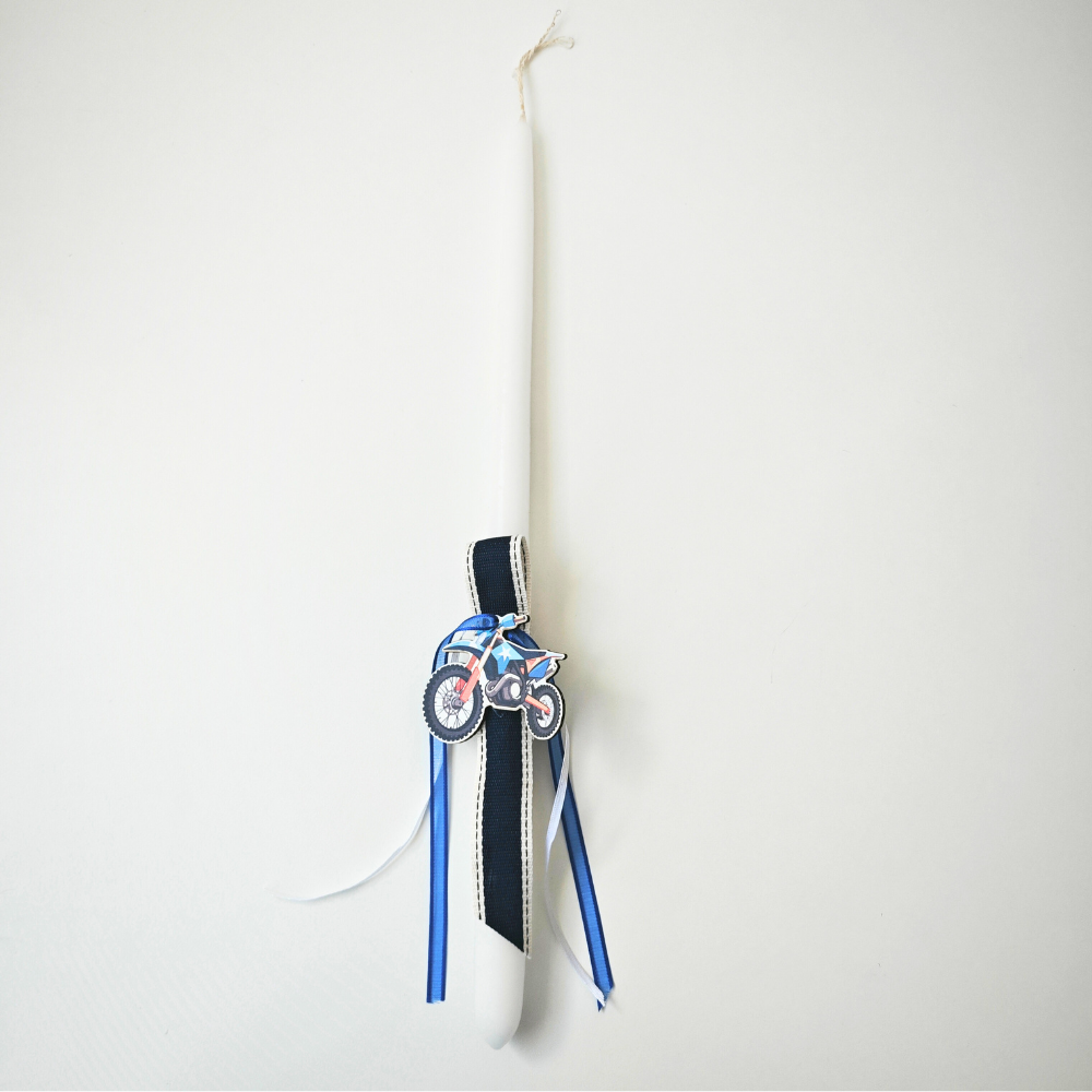 Easter Candle "Motorbike"