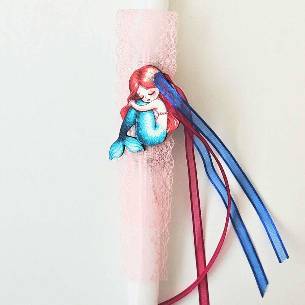 Easter Candle "Mermaid"