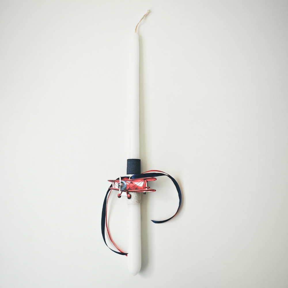 Easter Candle "Airplane"
