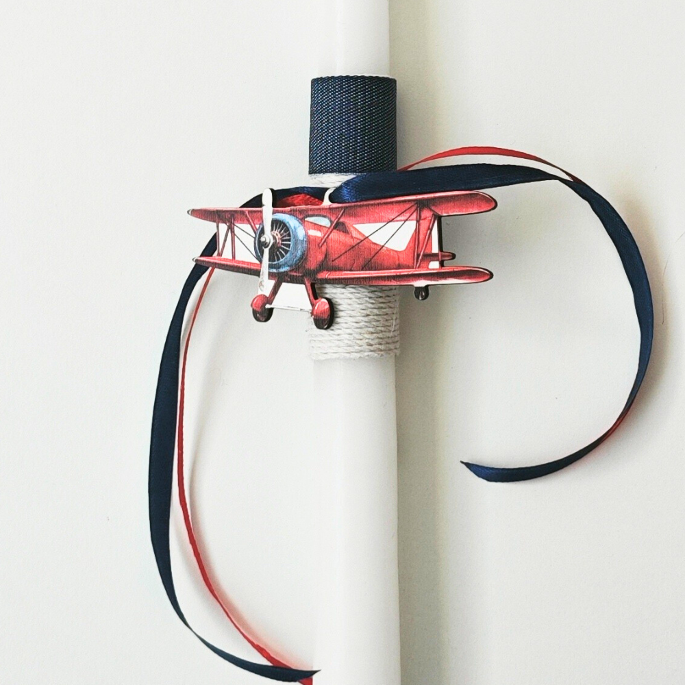 Easter Candle "Airplane"