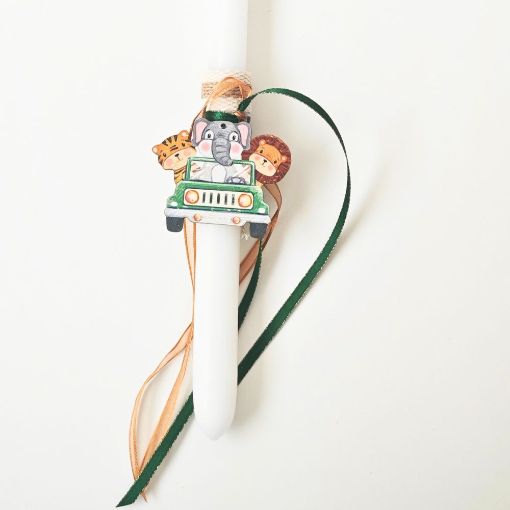 Easter Candle "Animals"