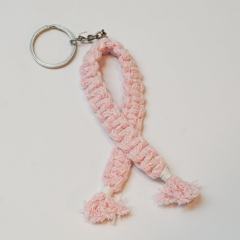 Keyring Ribbon Knitted