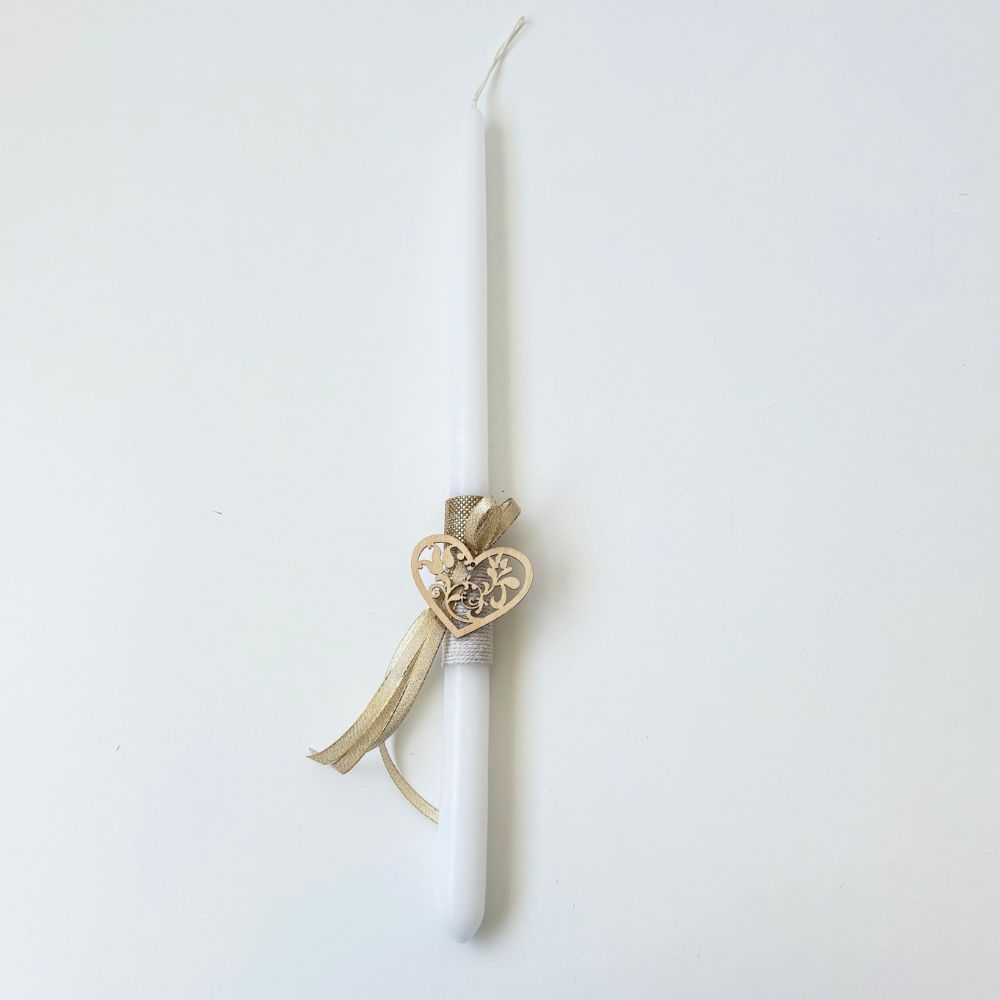 Easter Candle "Heart"