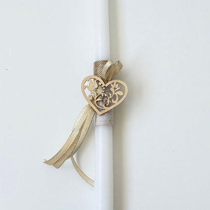 Easter Candle "Heart"