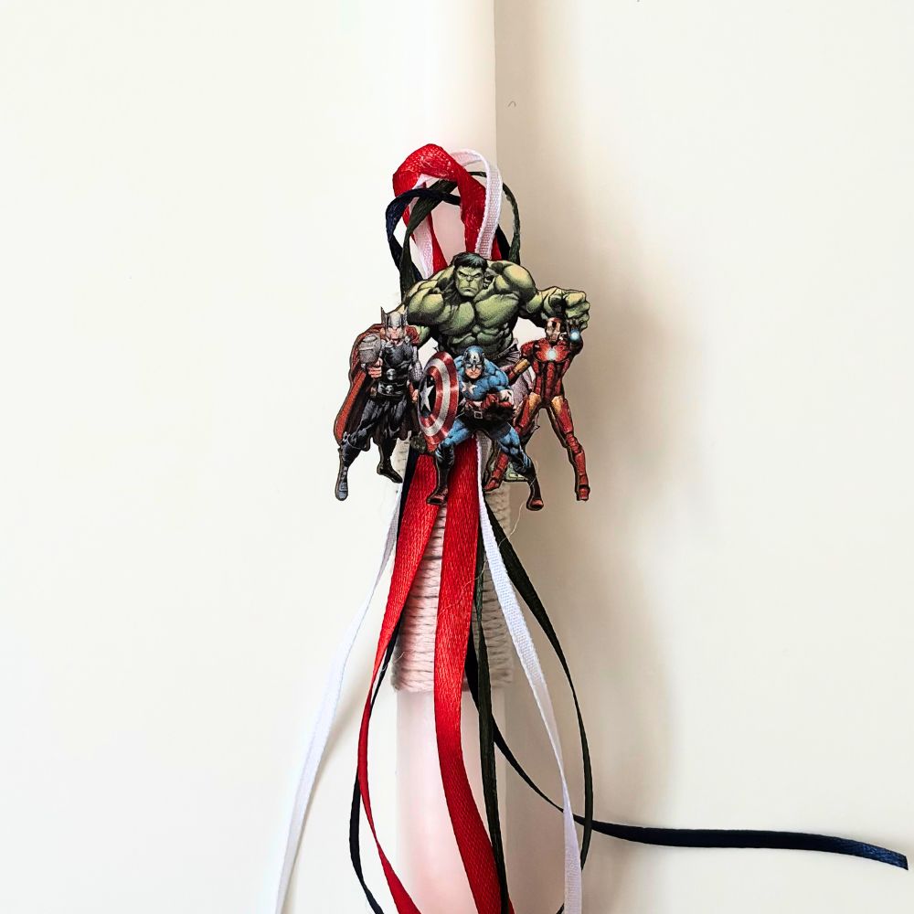 Easter Candle "Avengers"
