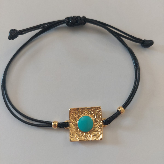 Bracelet Square - Turquoise