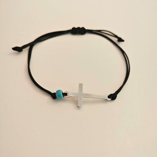 Bracelet Cross Silver