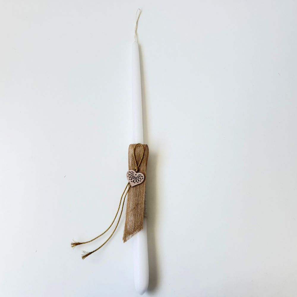 Easter Candle "Small Heart"