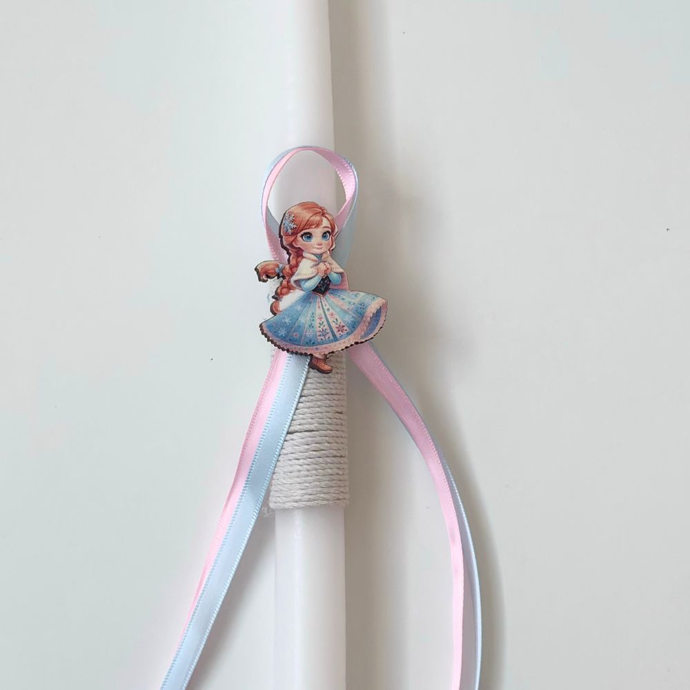 Easter Candle "Anna Frozen"
