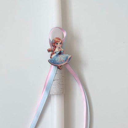 Easter Candle "Anna Frozen"