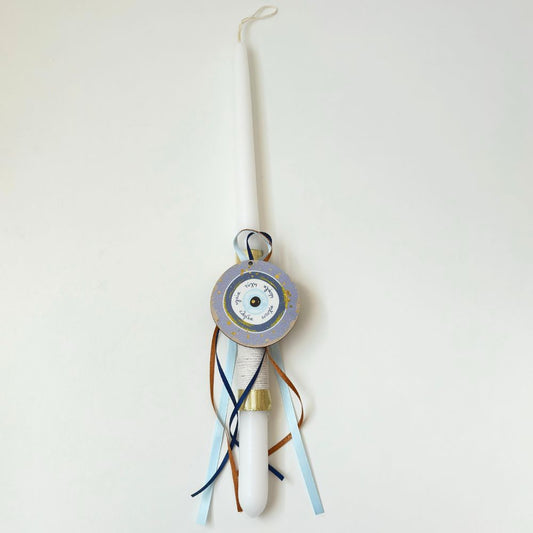 Easter Candle "Eye Wishes"