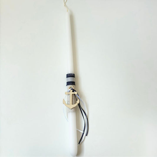 Easter Candle "Αnchor"