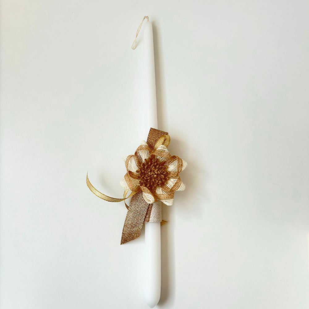 Easter Candle "Big Flower"