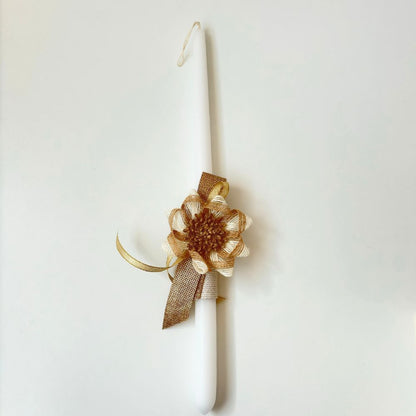Easter Candle "Big Flower"