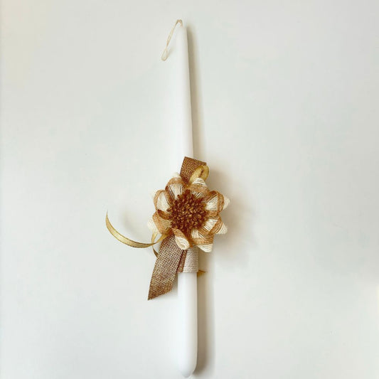 Easter Candle "Big Flower"
