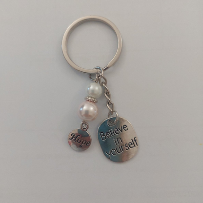 Keyring "Believe in Yourself"