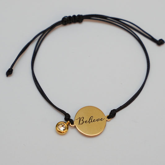 Bracelet Believe or Hope