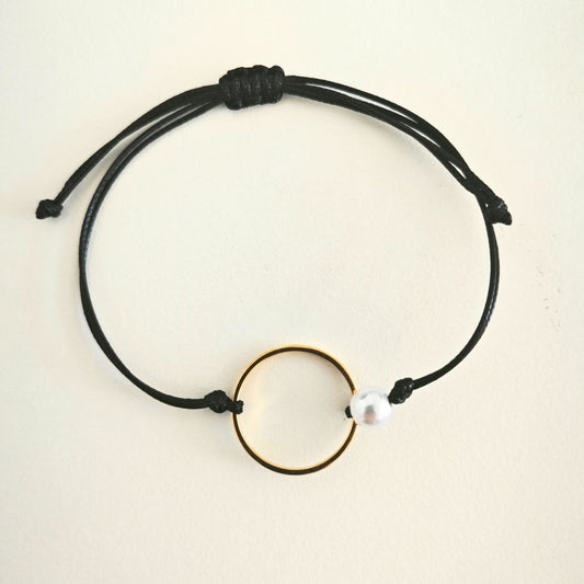 Bracelet Circle with pearl