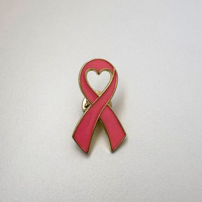 Pin Ribbon with Heart